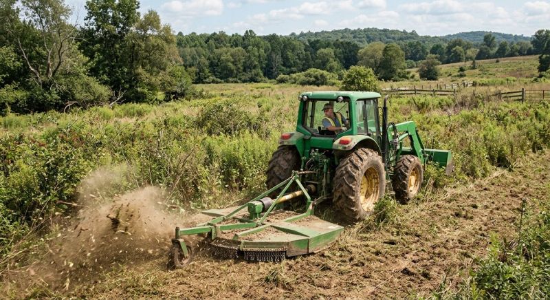 Bush Hog Mowing in Prince Georges County, MD