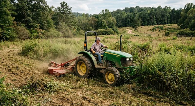 Pasture Bush Hogging in Waldorf, MD