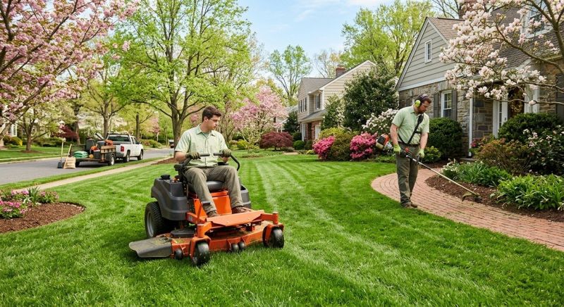 Weekly Lawn Maintenance in Bowie, MD